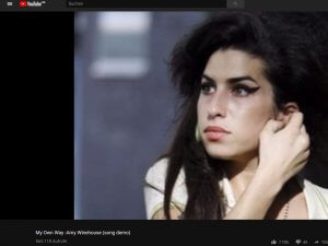 Amy Winehouse My own way Youtube Video