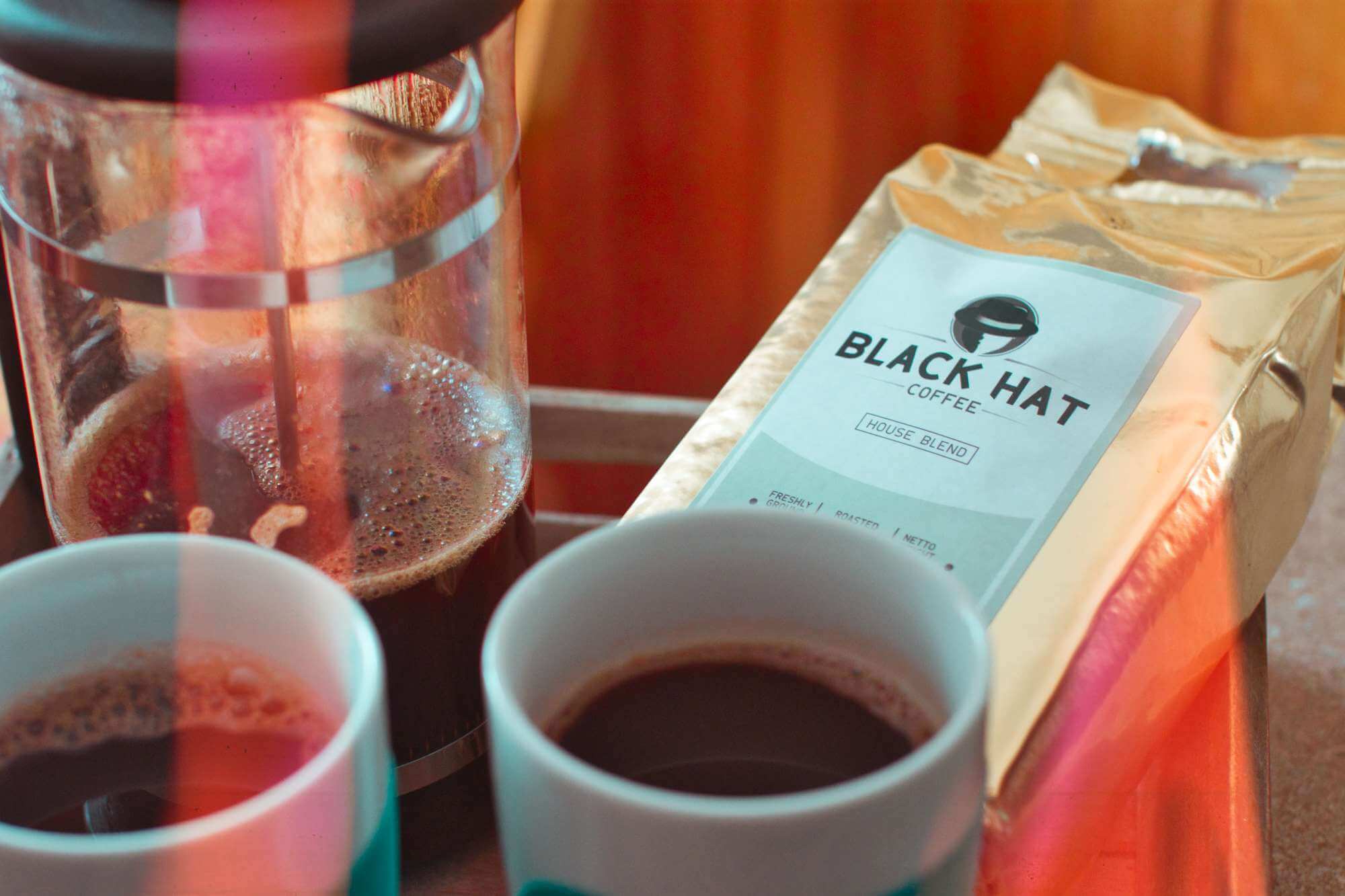 Black Hat Coffee House Blend Test
